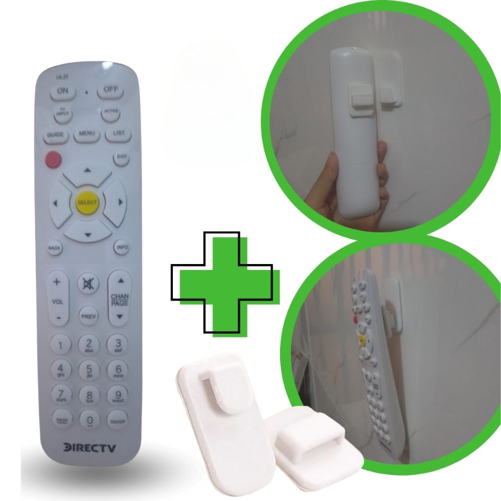 Control Remoto para Decodificador Directv + soporte de gancho
