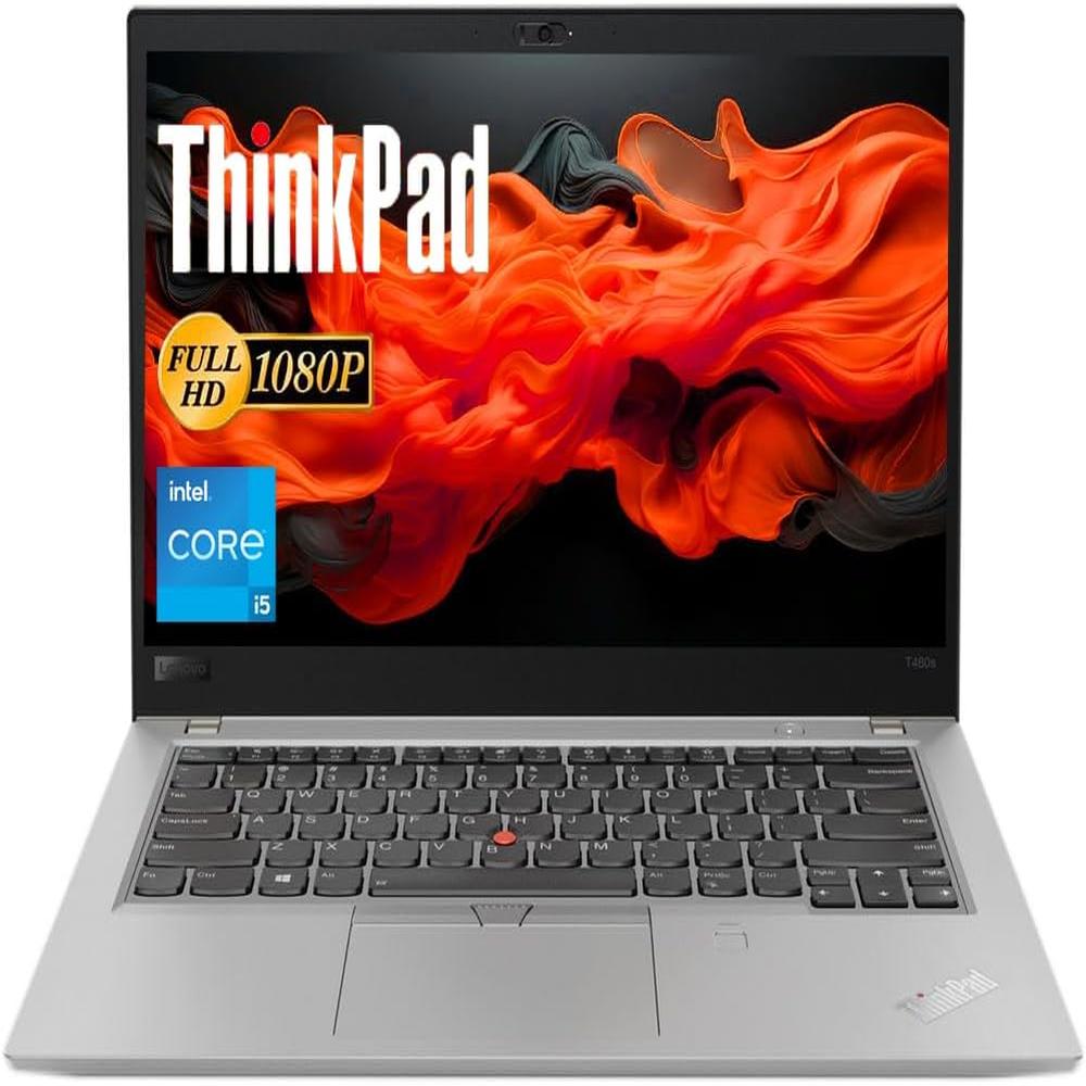 Laptop Lenovo Thinkpad 14"" T480s Core i5 8va Gen 16GB RAM 256GB SSD (Reacondicionado)