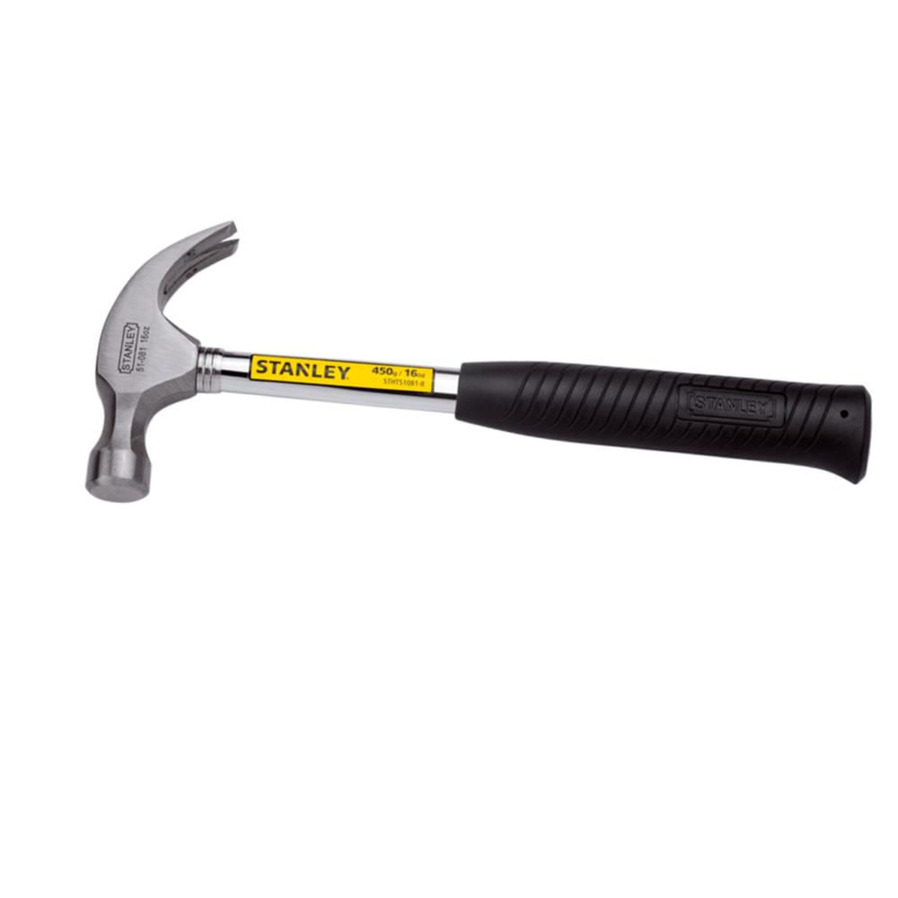 Martillo Curvo Mango de Acero 16 Oz STANLEY