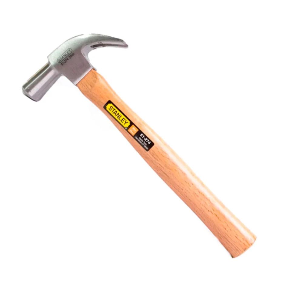 Martillo Uña Pulida 20 oz. Curvo martillo mango de madera STANLEY