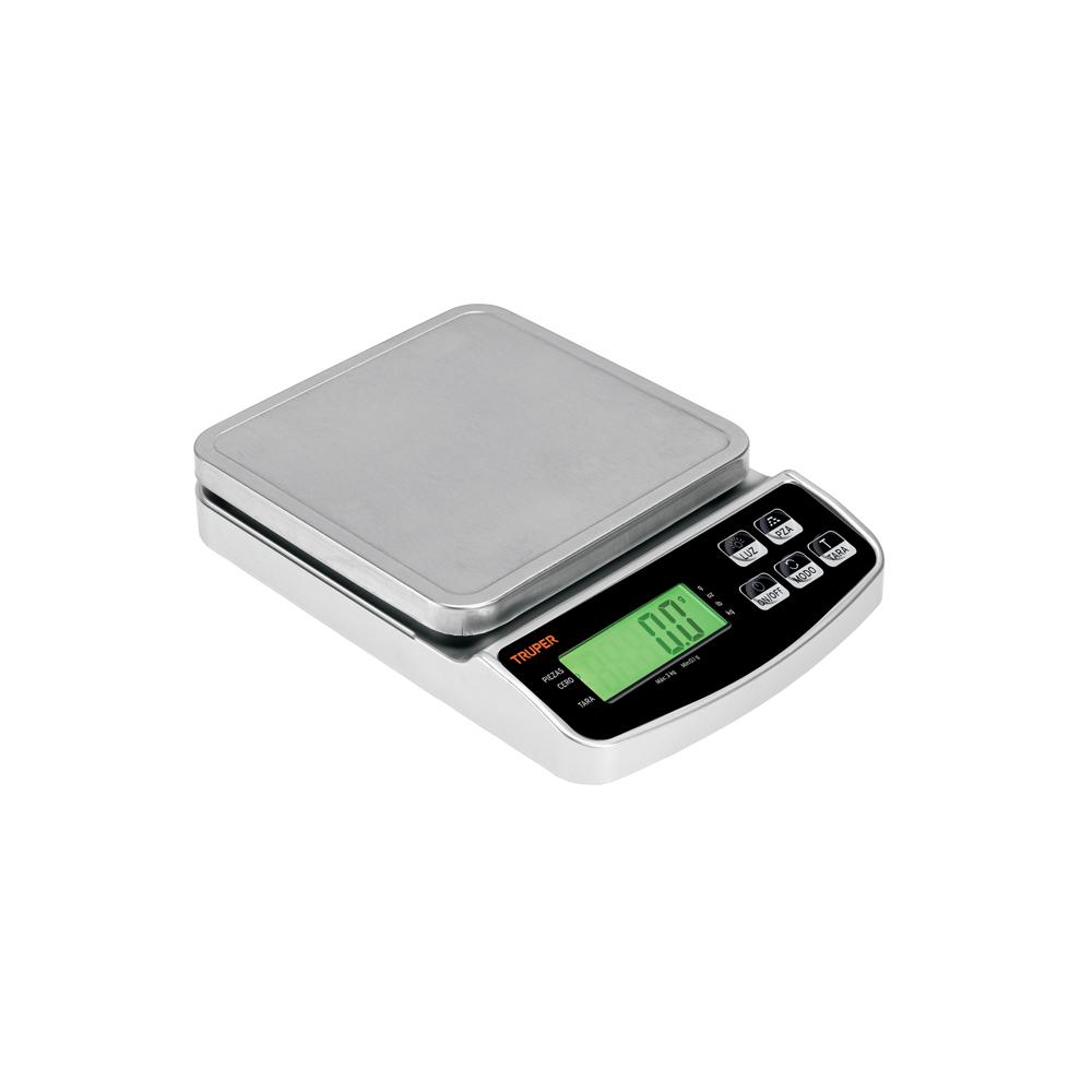 Balanza Gramera Electrónica para Cocina Recargable 3 kg, 102317 Truper