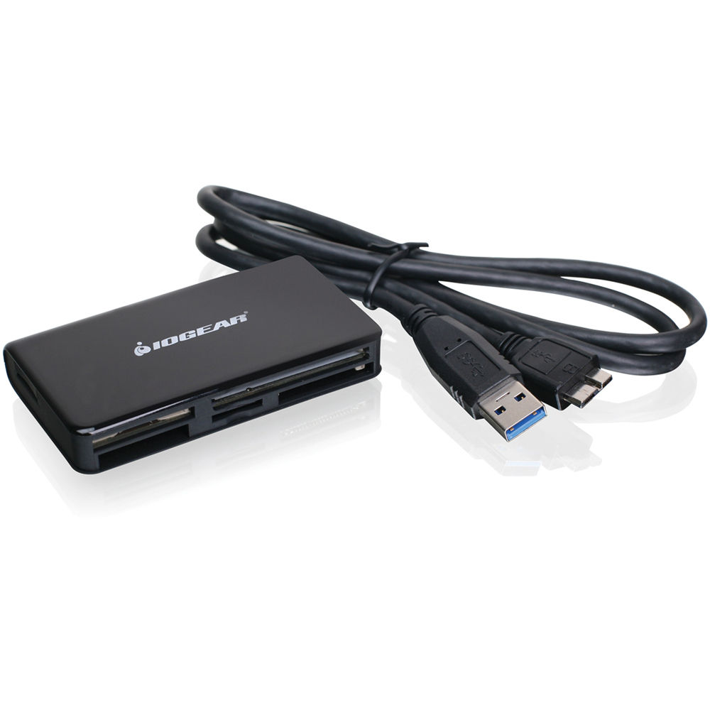 IOGEAR SuperSpeed USB 3.0 Gen 1 Multi-Card Reader/Writer