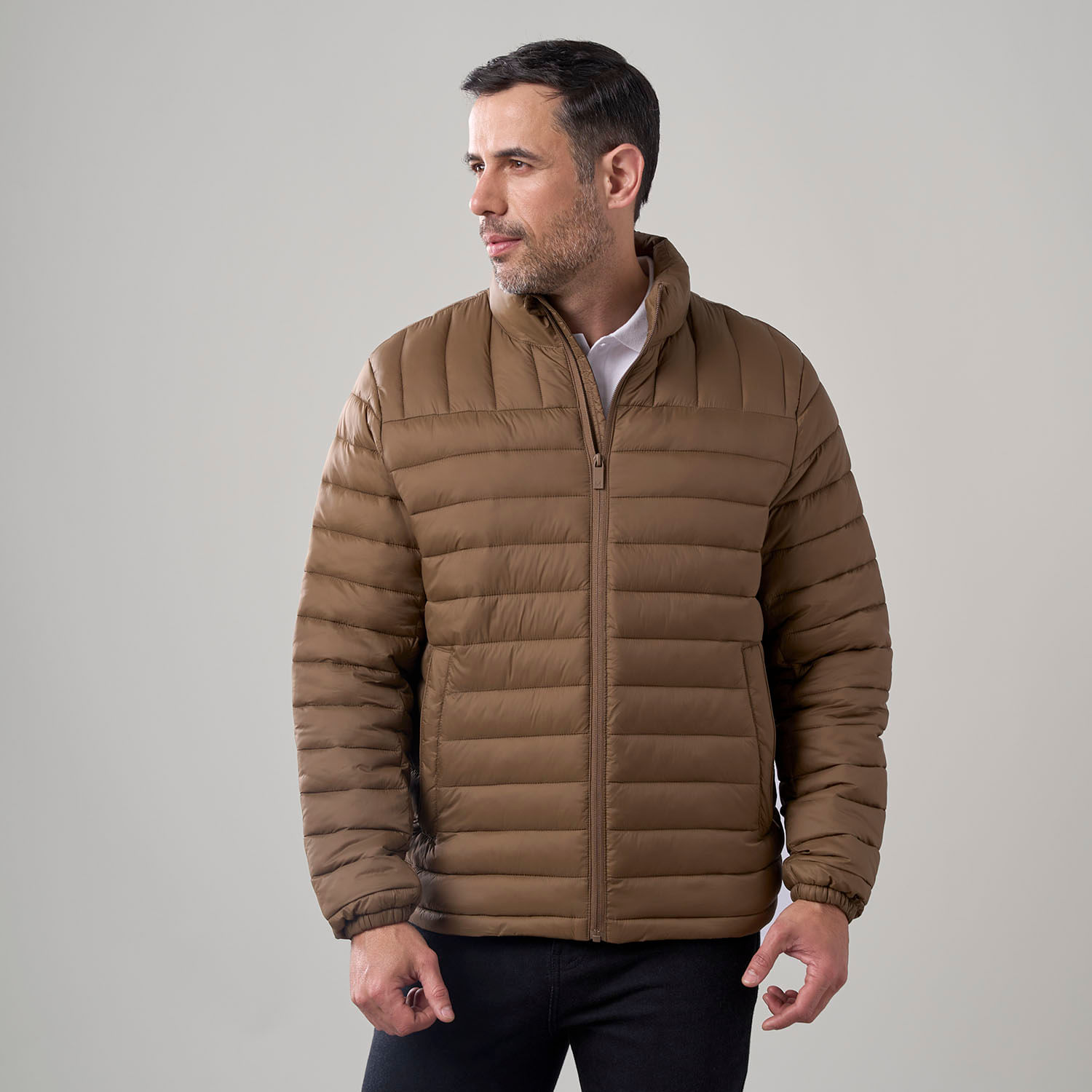 Casaca Hombre Madison Padding Plumas Manga Larga