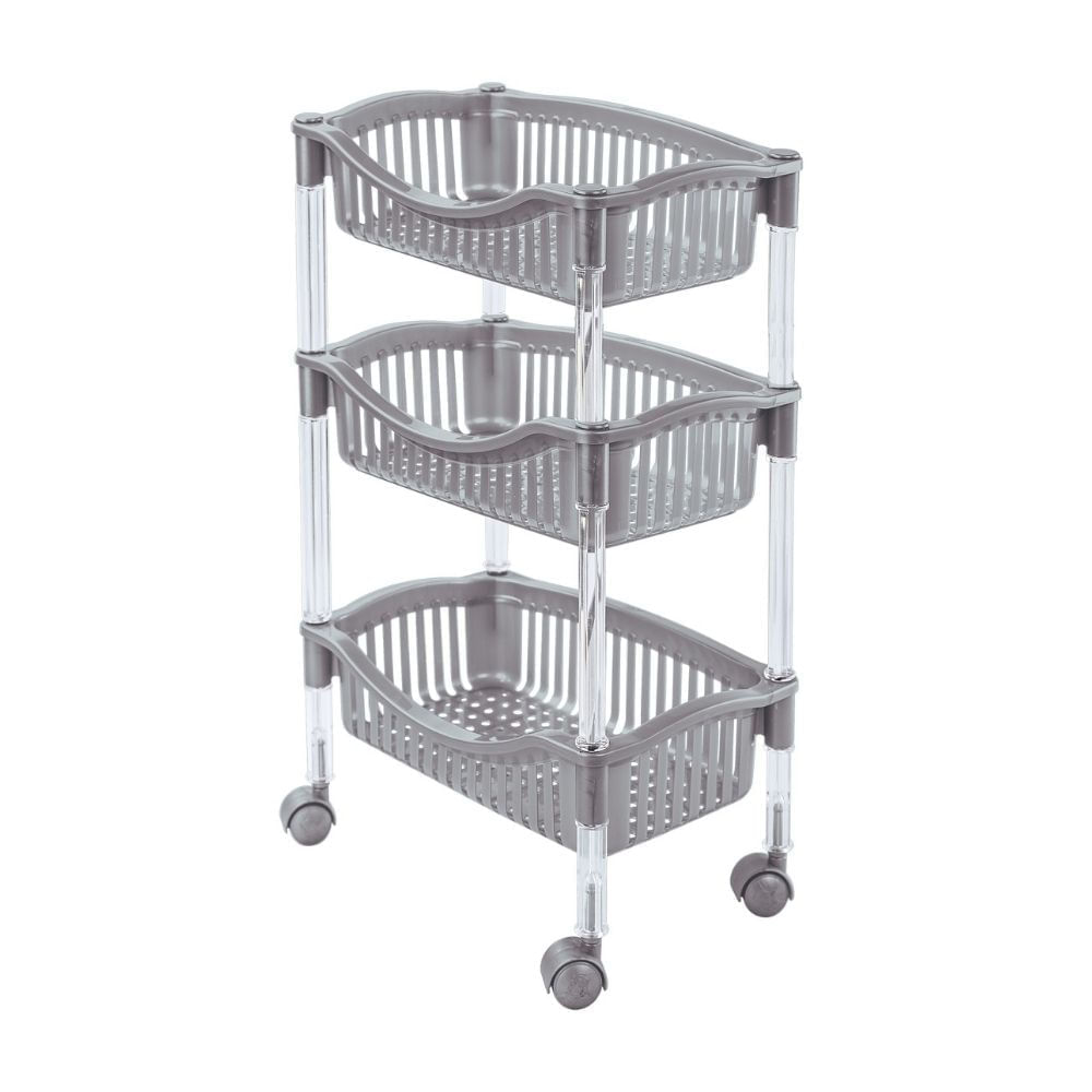 Organizador a Piso Kristal Mediano 3 Niveles Rey