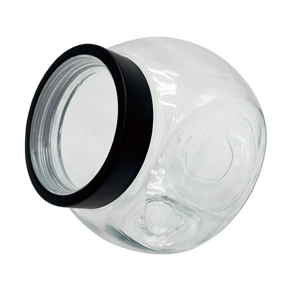 Canister de vidrio inclinado 1.6 litros Orange