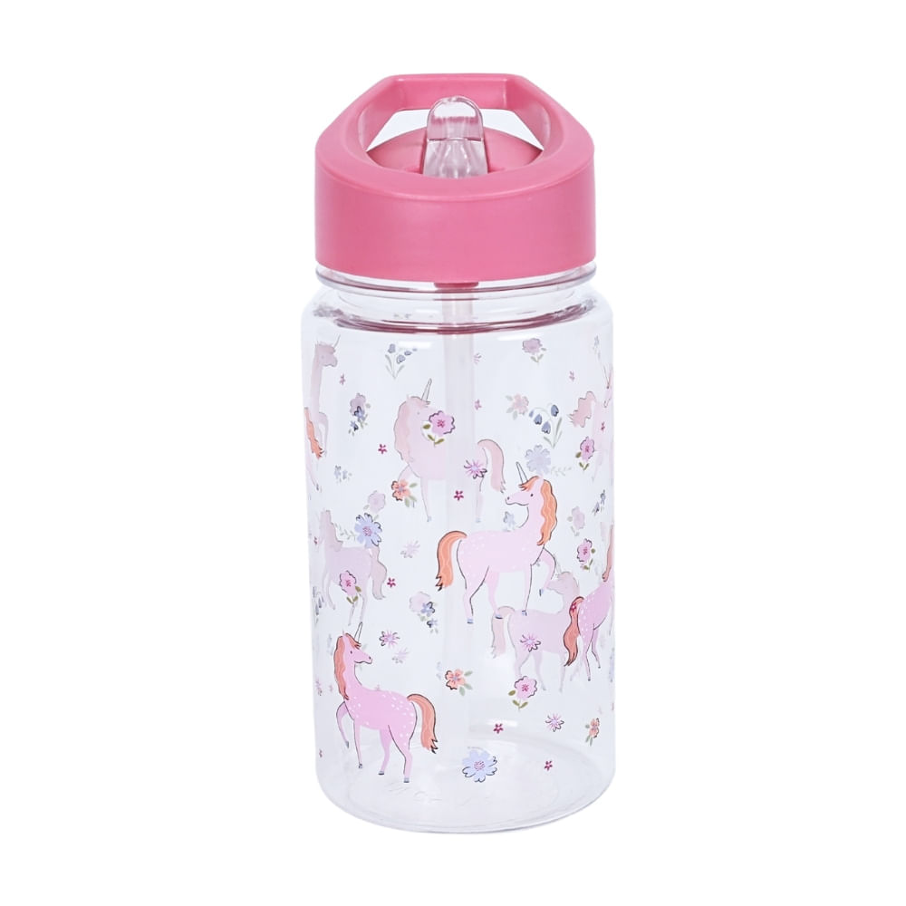 Botella Kids Unicornio 350ml Orange