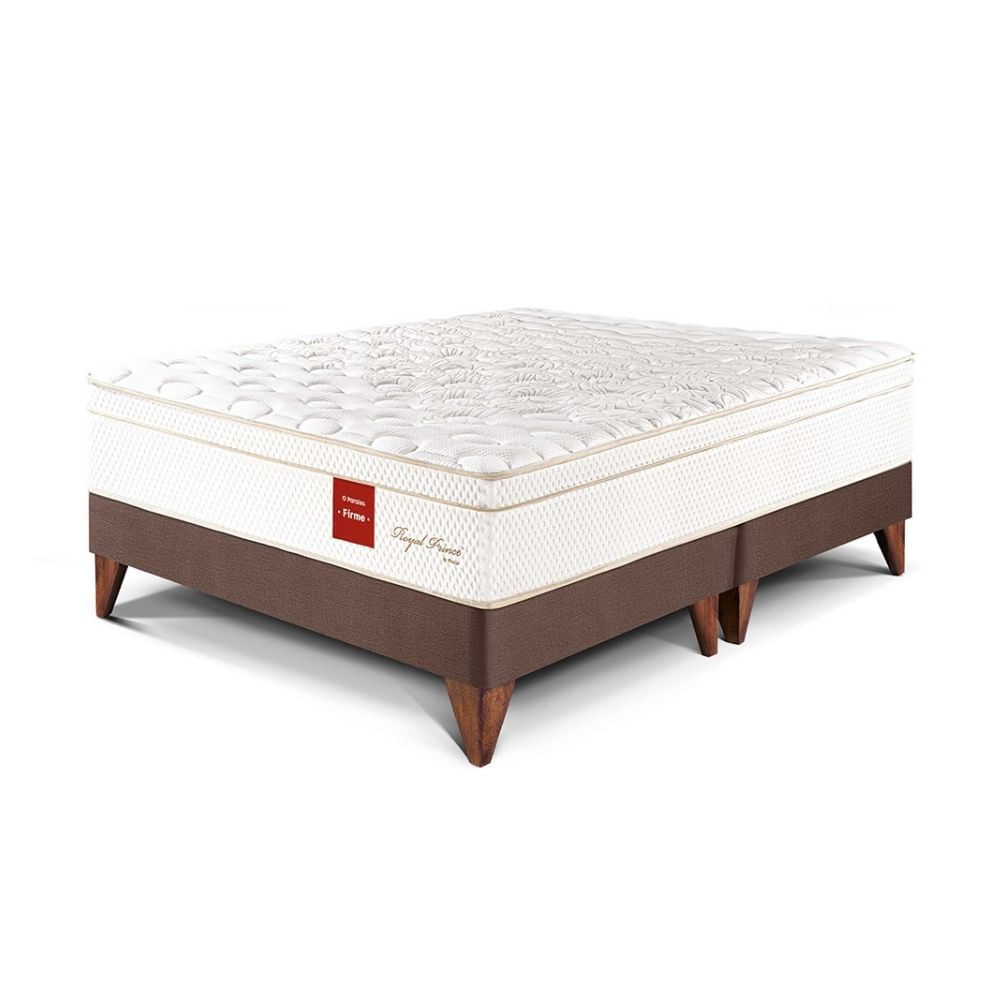 Cama Europea Royal Prince King Chocolate Paraiso