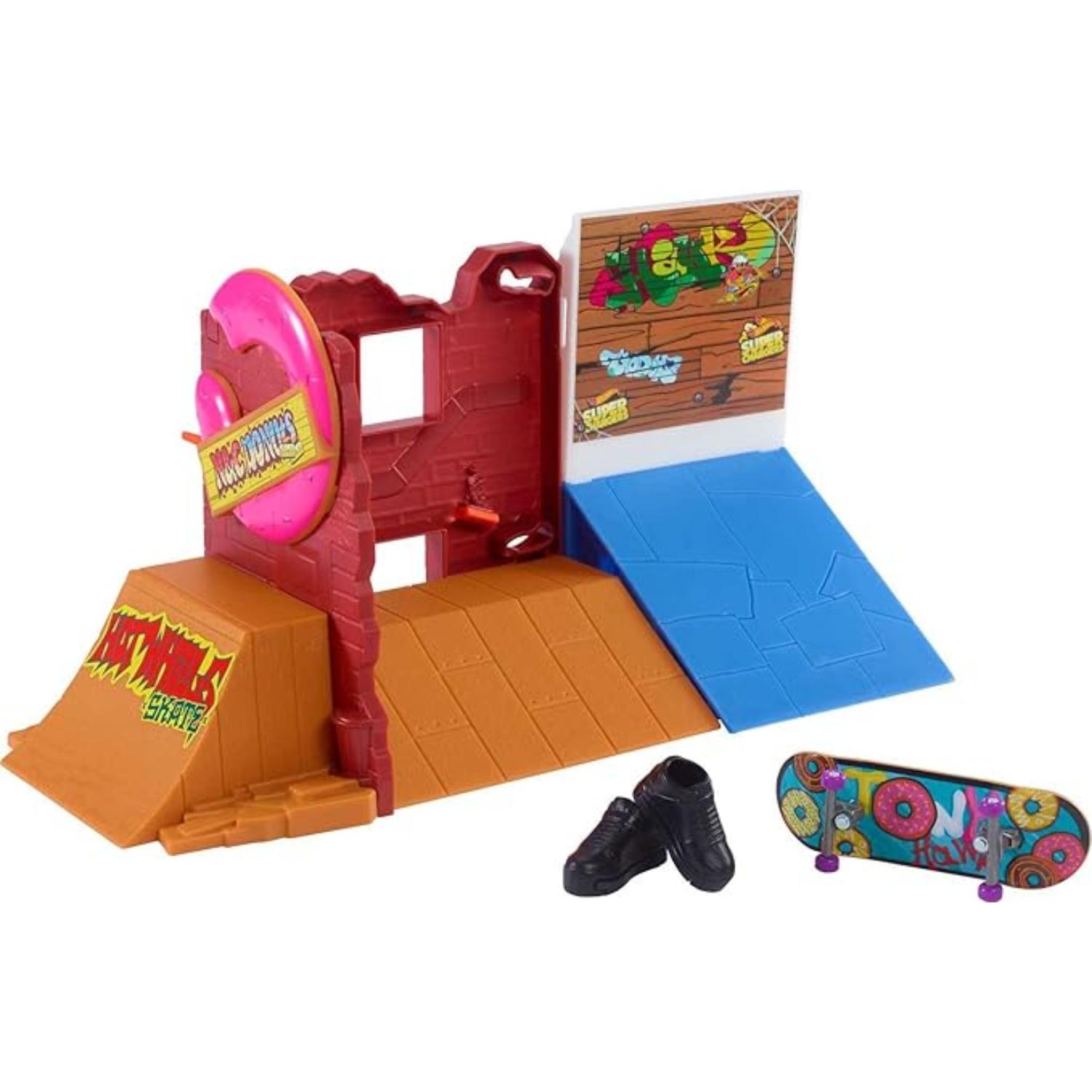 Pista Hot Wheels Skate Park Donut