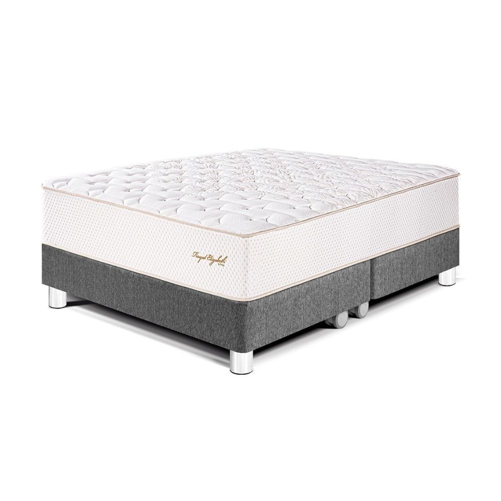 Cama Royal Elizabeth King Gris Paraiso