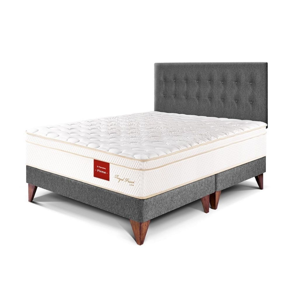 Dormitorio Europeo Royal Prince King Gris Paraiso