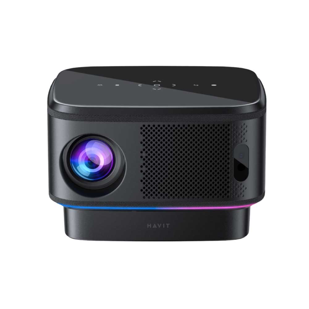 Proyector Havit PJ300 PRO Full HD 14000 lúmenes WiFi BT