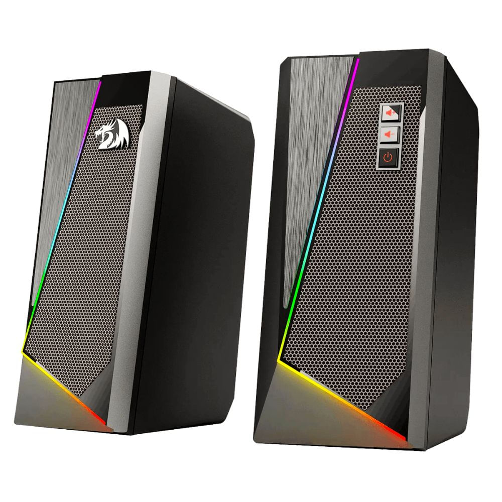 Parlante 2.0 Redragon Anvil GS520 RGB - Negro