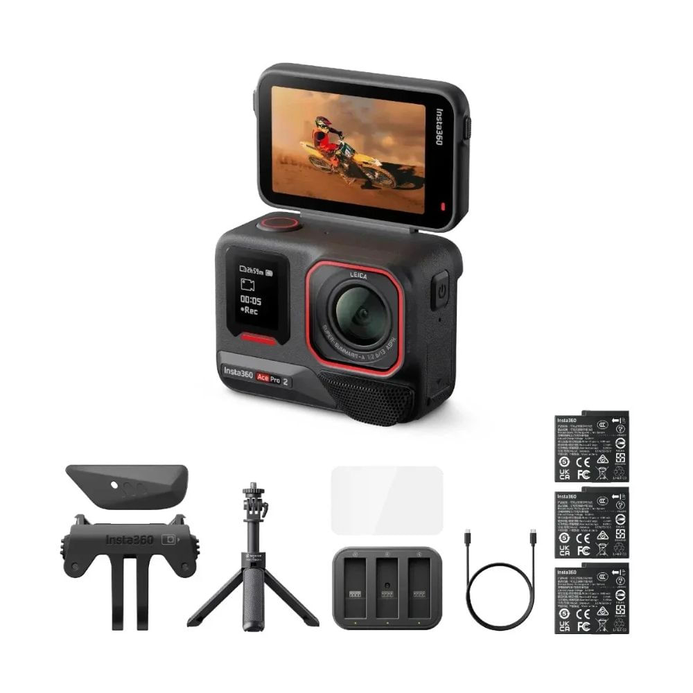 Cámara de acción Insta360 Ace Pro 2 Creator Bundle