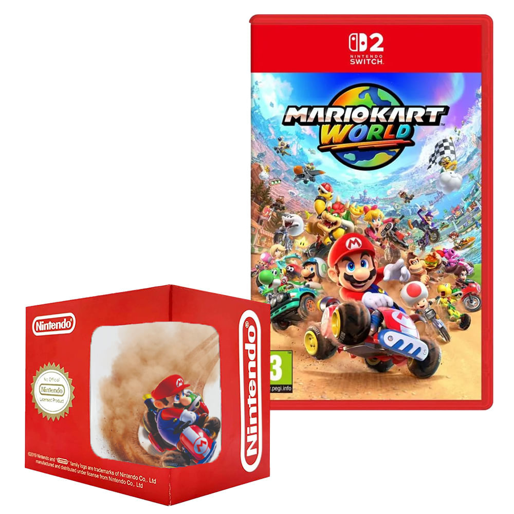 Mario Kart World + Taza Mod4