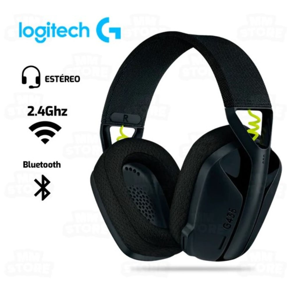 Audífonos Logitech G435 Bluetooth-Negro