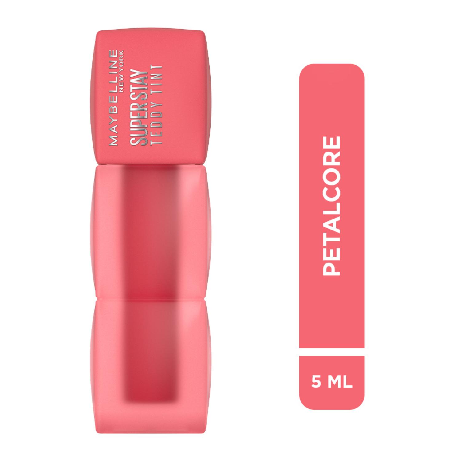 Tinta De Labios Maybelline Super Stay Teddy Tint 40 Petalcore 5 Ml