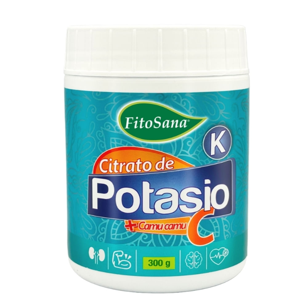 Citrato de Potasio con Camu Camu Fitosana - Batido 300g