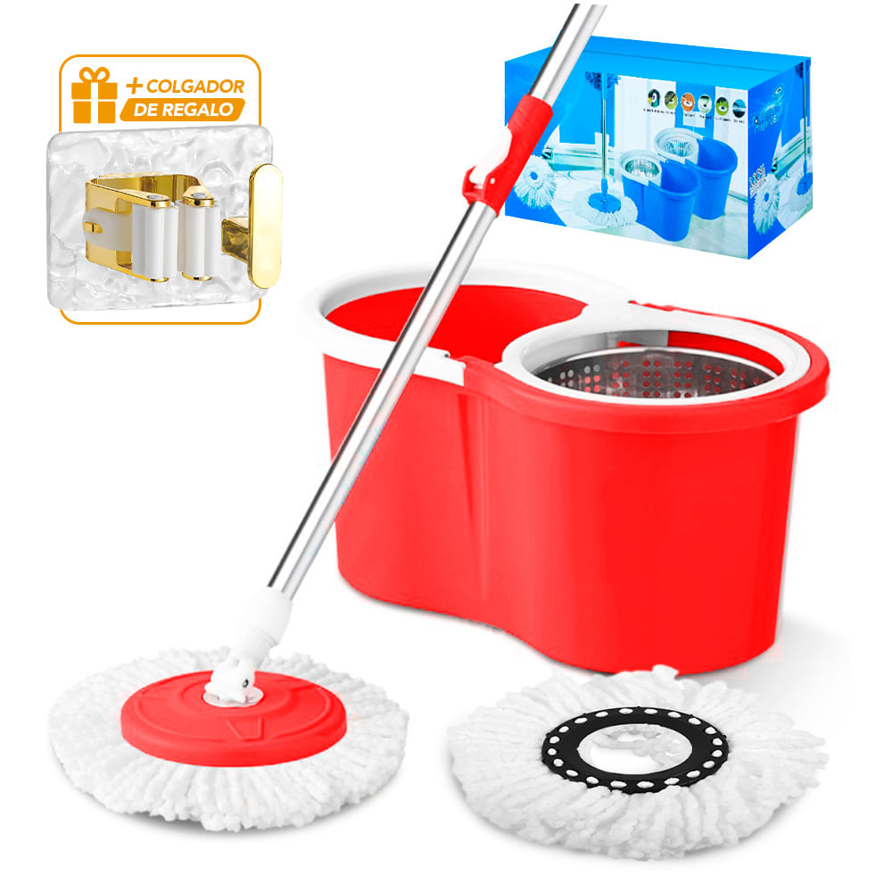 Trapeador con Escurridor RJ 88S Y Colgador MS3 de Regalo