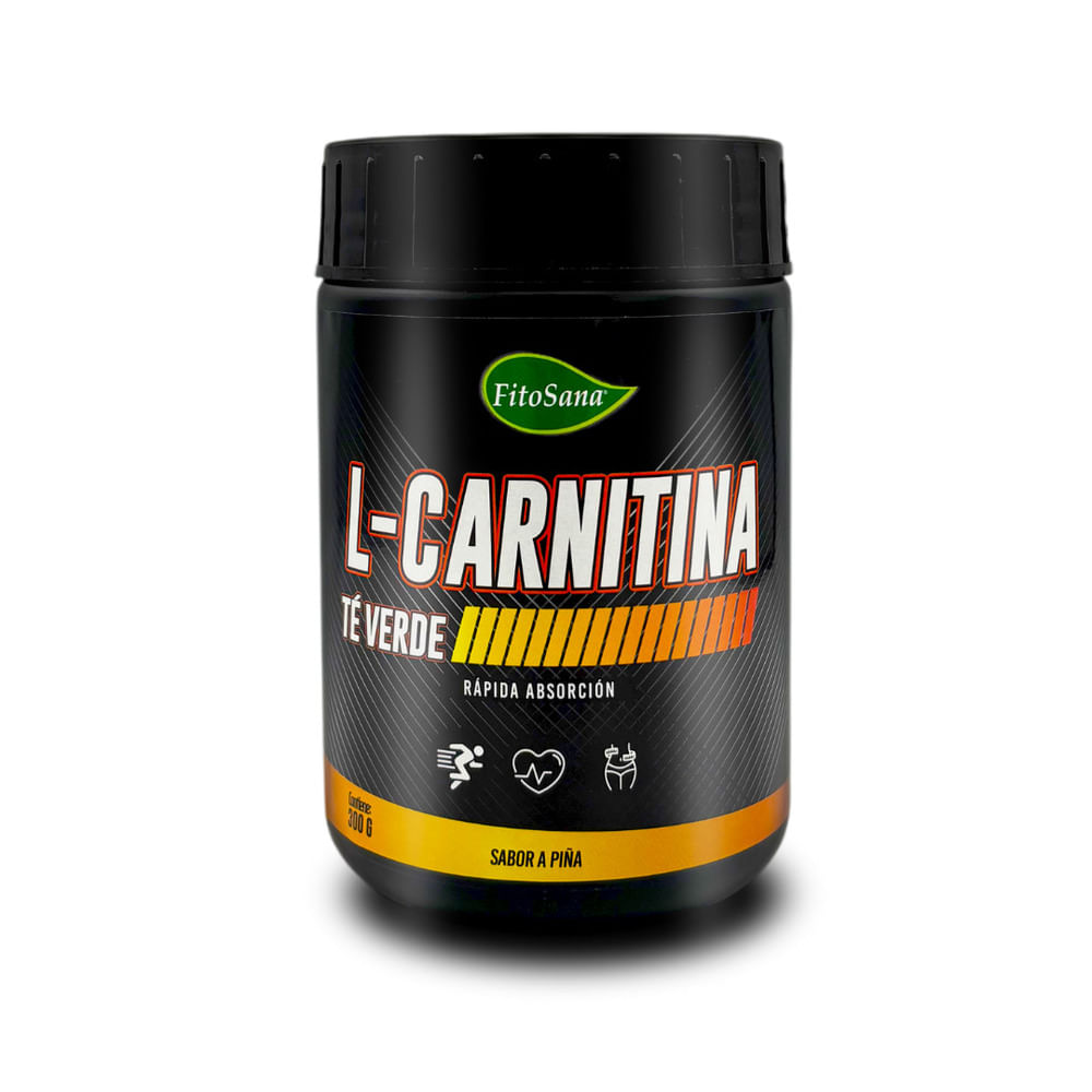 L-Carnitina con Te Verde Fitosana - Batido 300g
