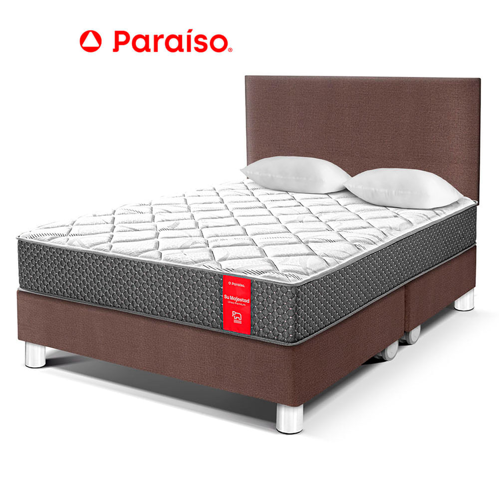 Juego de Dormitorio Paraíso Su Majestad King+ 2 almohadas + protector