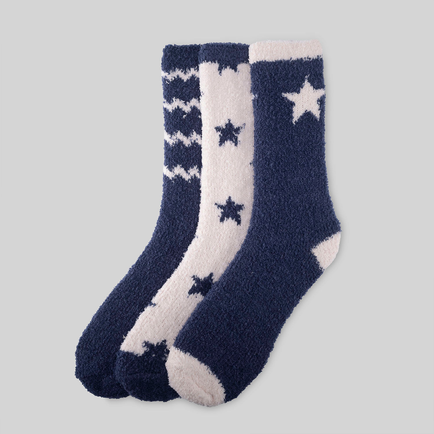 Pack X3 Medias Mujer Chenille New Print Hypnotic