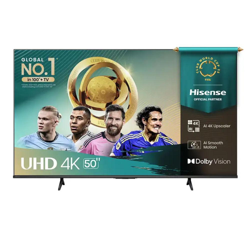 Televisor Hisense 50 Pulg UHD 4K Smart Tv 50A6N + Control de Voz