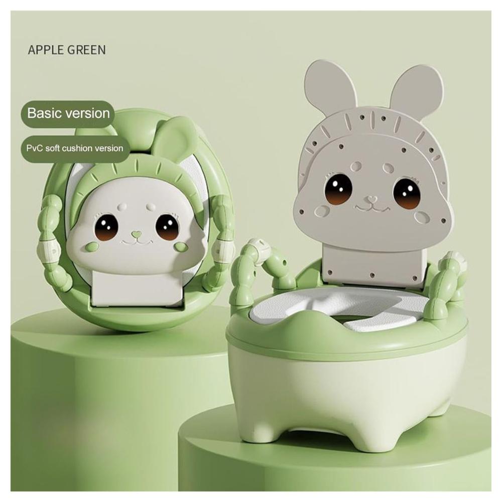 Bacín De Entrenamiento Infantil de Conejito Verde