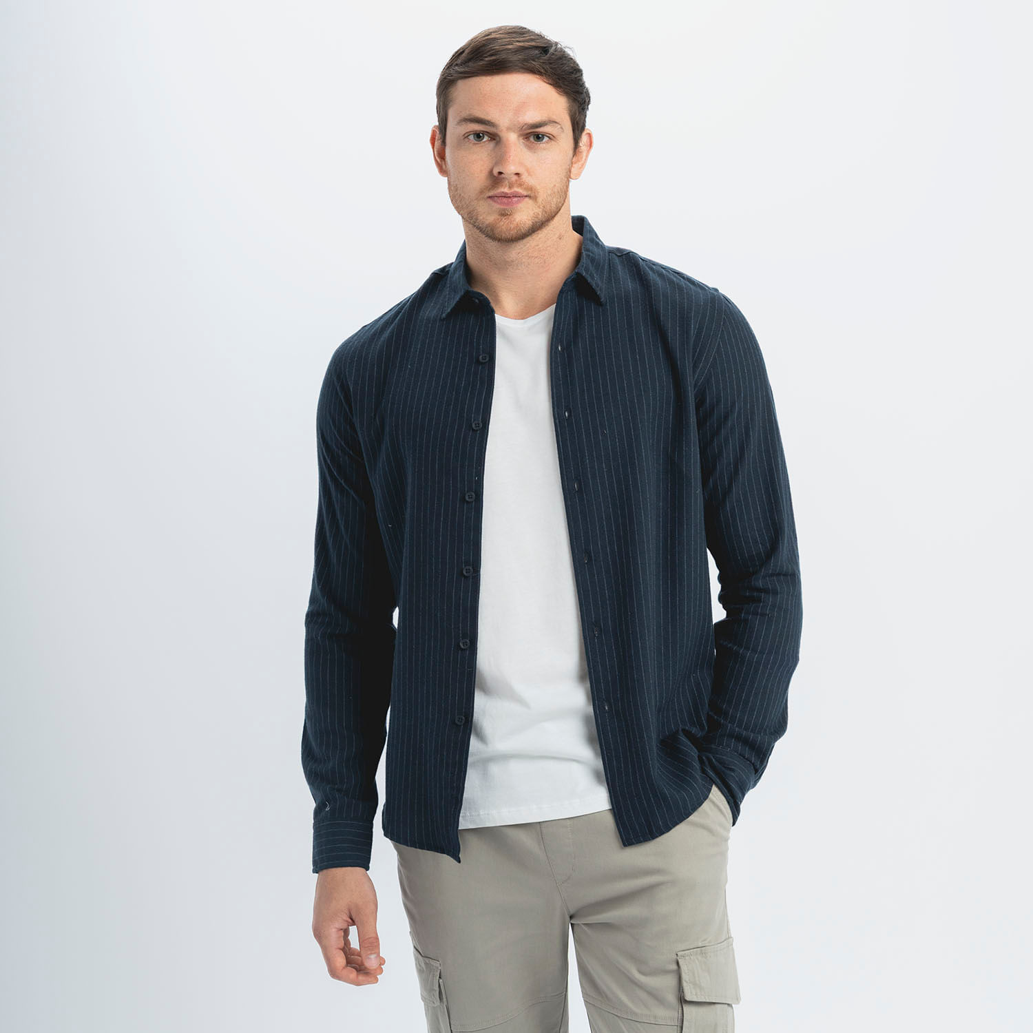 Camisa Hombre Flannel Line Malabar
