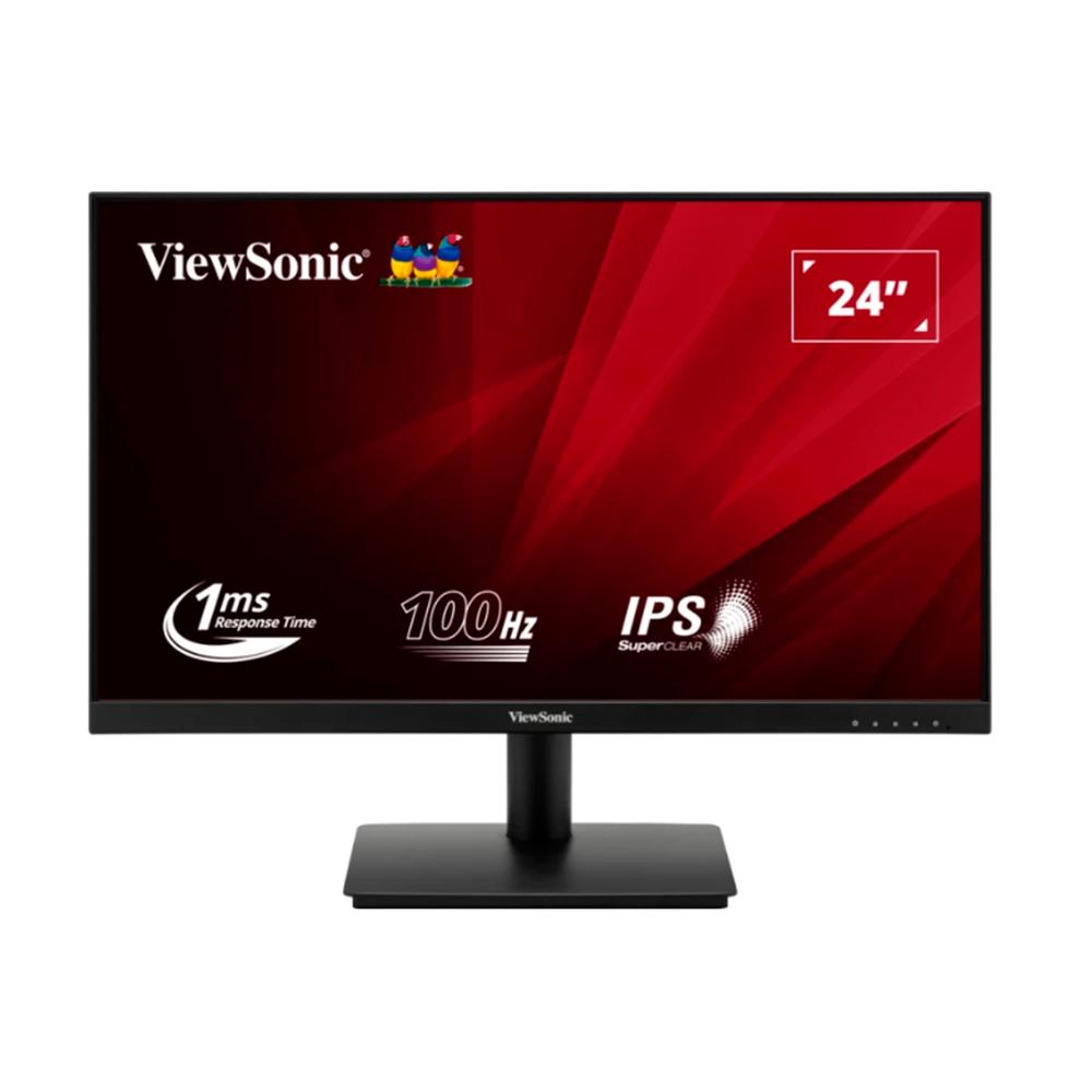 MONITOR VIEWSONIC 24"" 1920X1080 CLASS FHD IPS 250CD 16.7M COLORES 1MS 100HZ HDMI/ VGA P/N: VA240-H