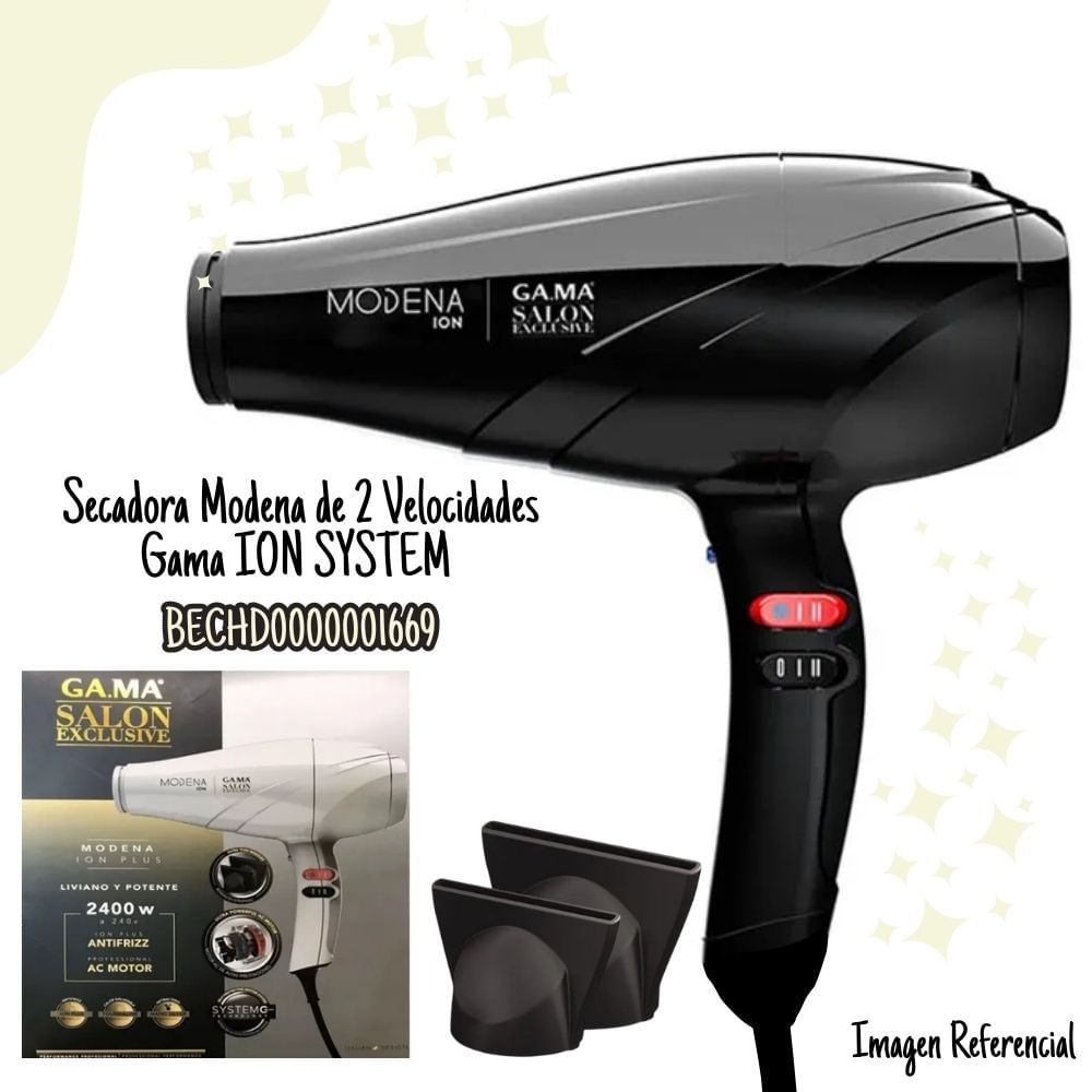 Pelo Profesional Secador De Pelo Gama Salon Exclusive Secadora De