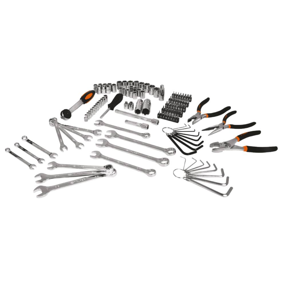 Juego de Herramientas 1/4"" y 3/8"" 119 Piezas Truper 17090