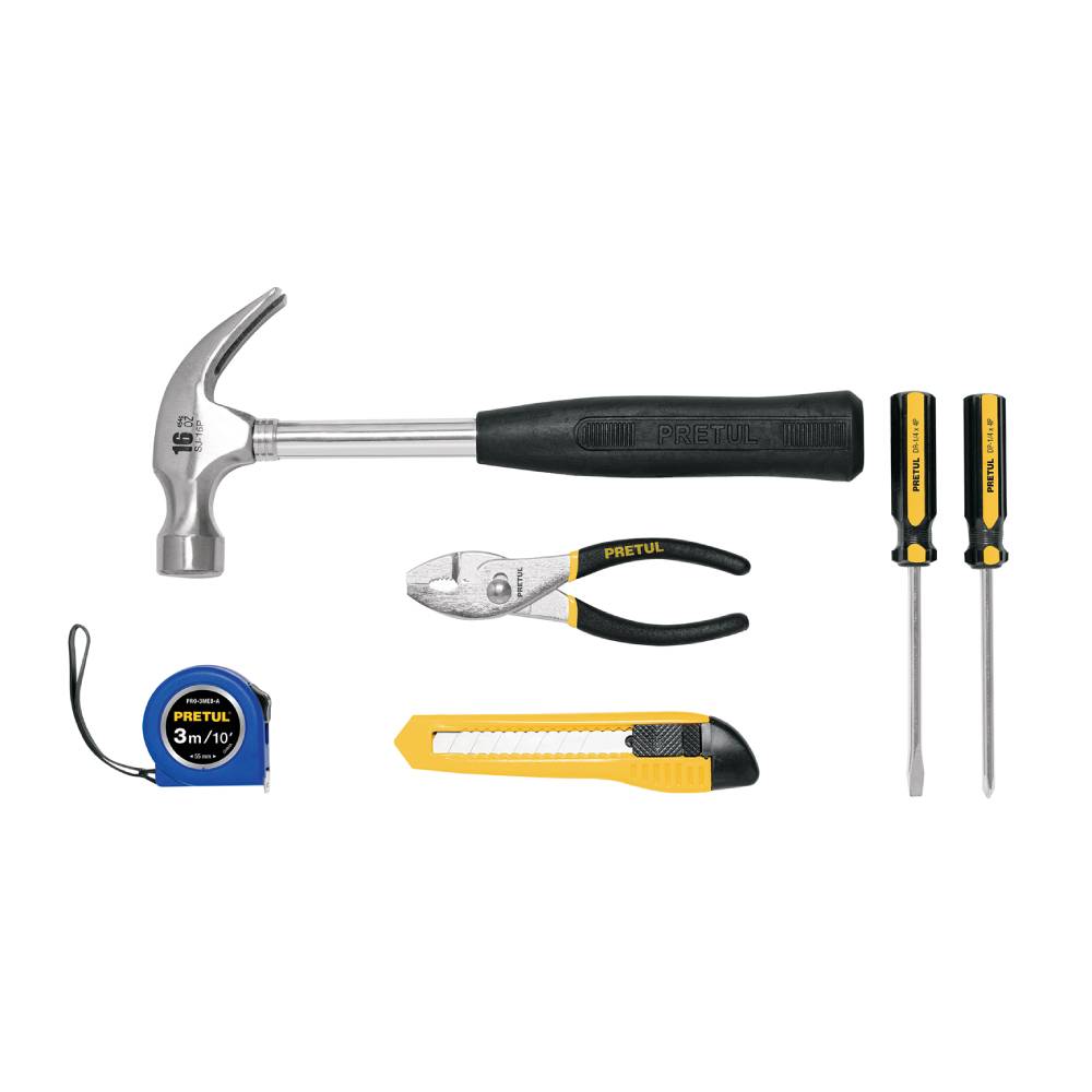 Juego de Herramientas 6 Piezas Pretul 22972