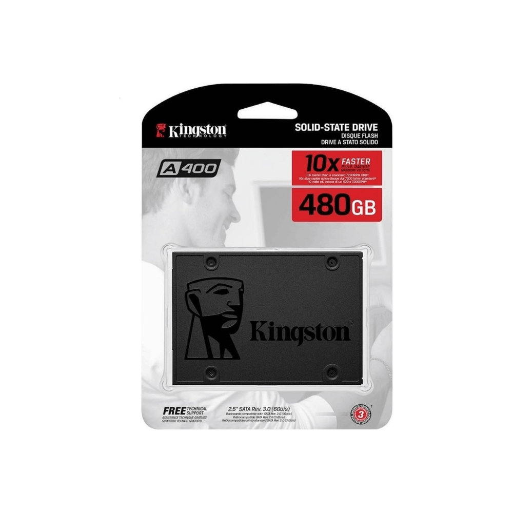 DISCO SOLIDO SSD SATA KINGSTON A400 480GB ORIGINAL