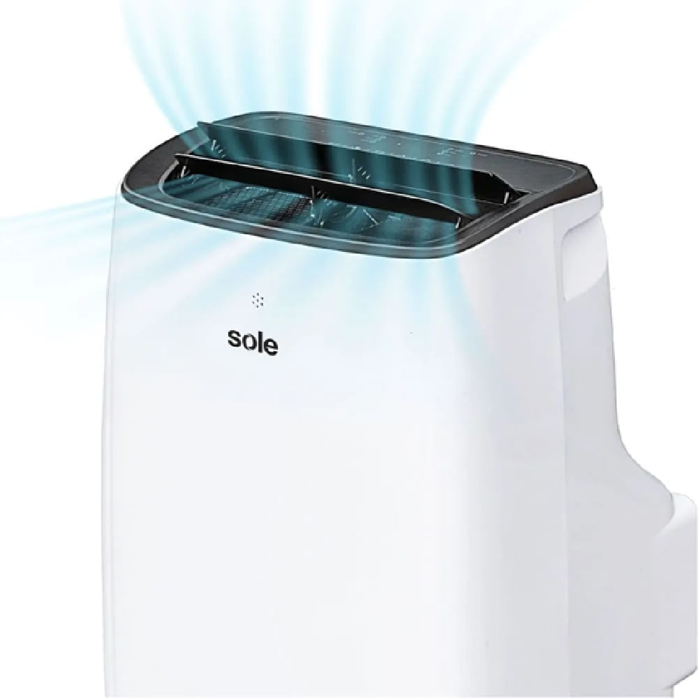 Aire Acondicionado Portátil SOLE SOLAIR012 R410A 12000 BTU/h Blanco
