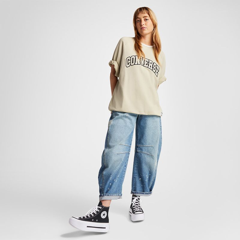 Converse Ct As Lift Double Stack A12975C Urbana Negro