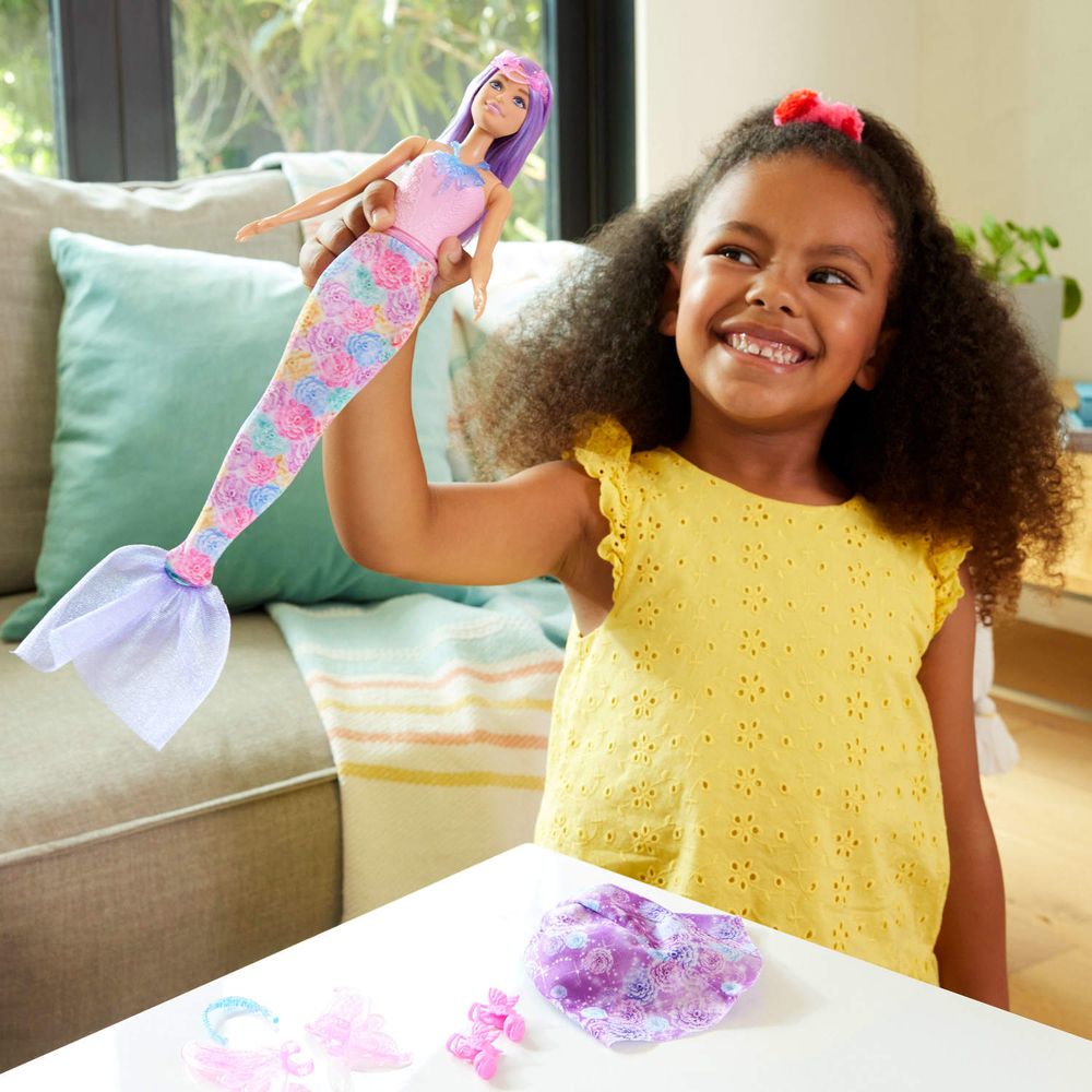 Muñeca Barbie Looks Hada Y Sirena Oechsle