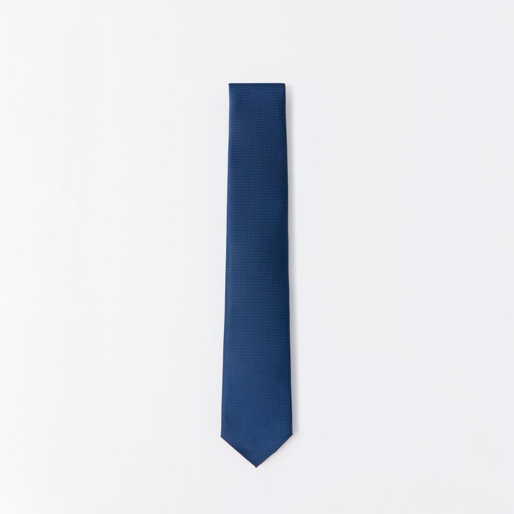 Corbata Hombre Sfera Estructura Navy