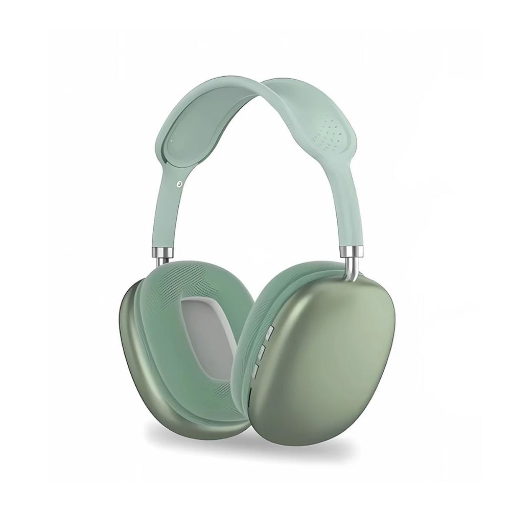 Audífonos Inalámbrico Over Ear P9 Bluetooth 5.0 Cancelacion de Ruido Verde