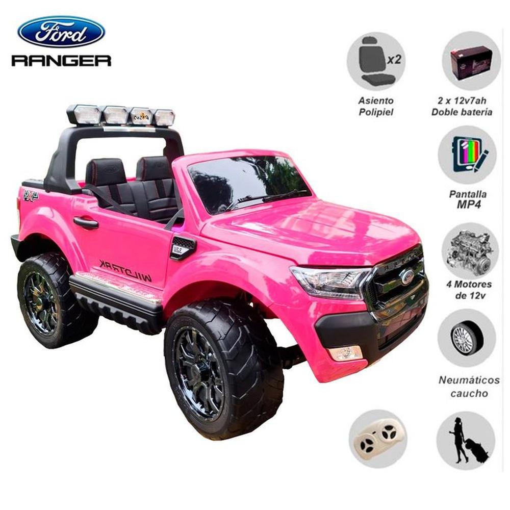 Camioneta a Batería Para Niños RANGER Pink MP4