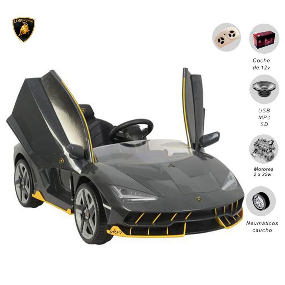 Carro a Batería  Para Niños "CENTENARIO" Black LICENCED