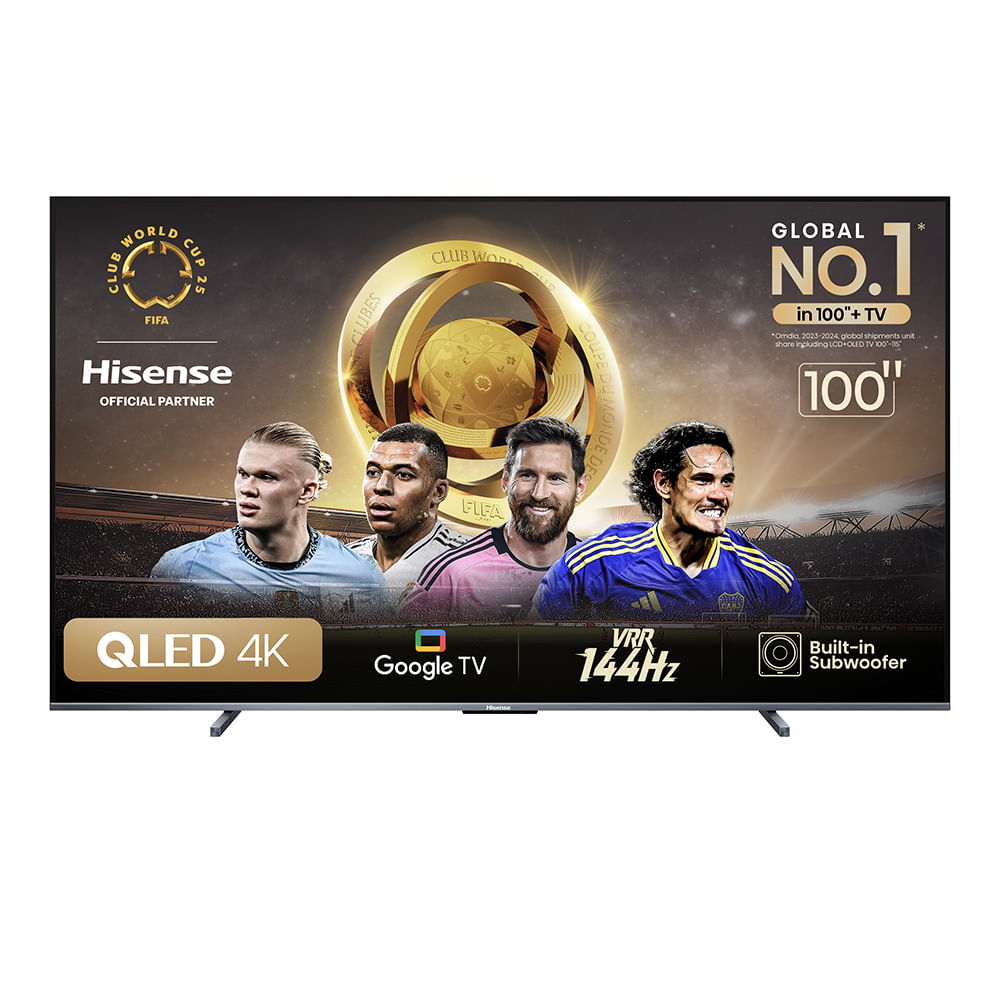 Televisor Hisense100Q7N 100"" 4K Google TV