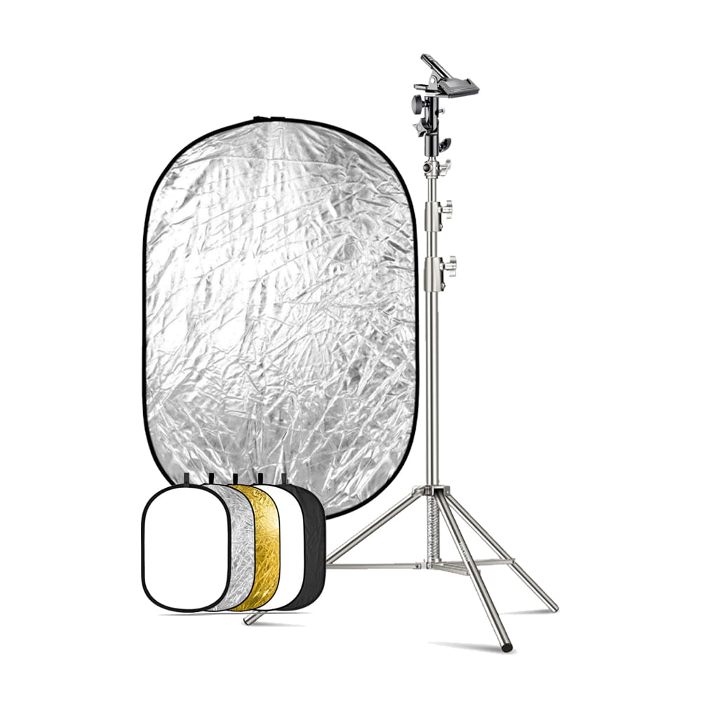 Combo Parante Neewer ST-300ss + Rotula Neewer + Rebotador Neewer 150x200cm 5 en 1 Combo Parante Neewer ST-300ss + Rotula Neewer + Rebotador Neewer 150x200cm 5 en 1