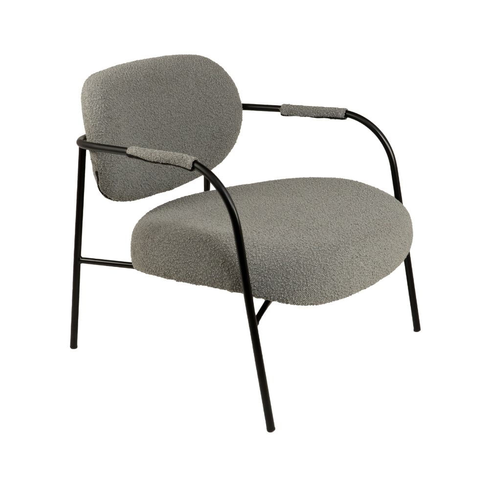 Butaca de Tela Soho Gris Butaca de Tela Soho Gris
