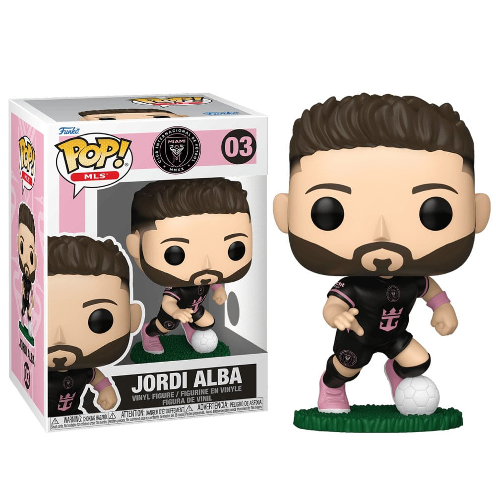 Funko Pop Inter Miami Jordi Alba Futbol Funko Pop Inter Miami Jordi Alba Futbol