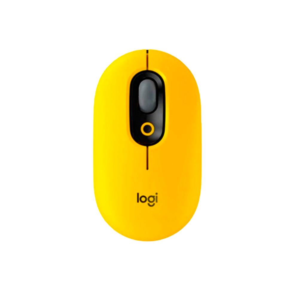 MOUSE INALAMBRICO LOGITECH POP AMARILLO 1000-4000DPI BLUETOOTH 4 BOTONES MULTIDISP P/N: 910-006543 MOUSE INALAMBRICO LOGITECH POP AMARILLO 1000-4000DPI BLUETOOTH 4 BOTONES MULTIDISP P/N: 910-006543