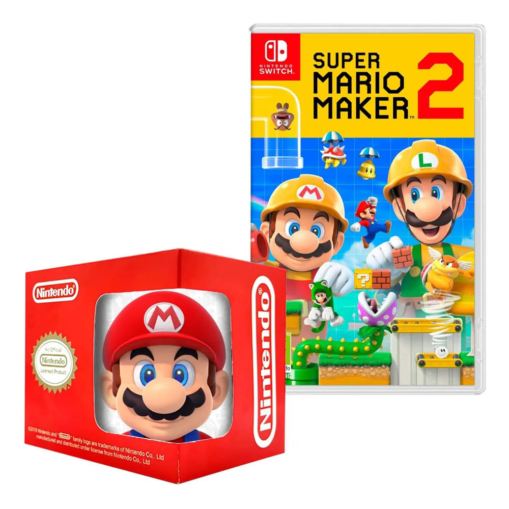 Super Mario Maker 2 + Taza Mod. 1