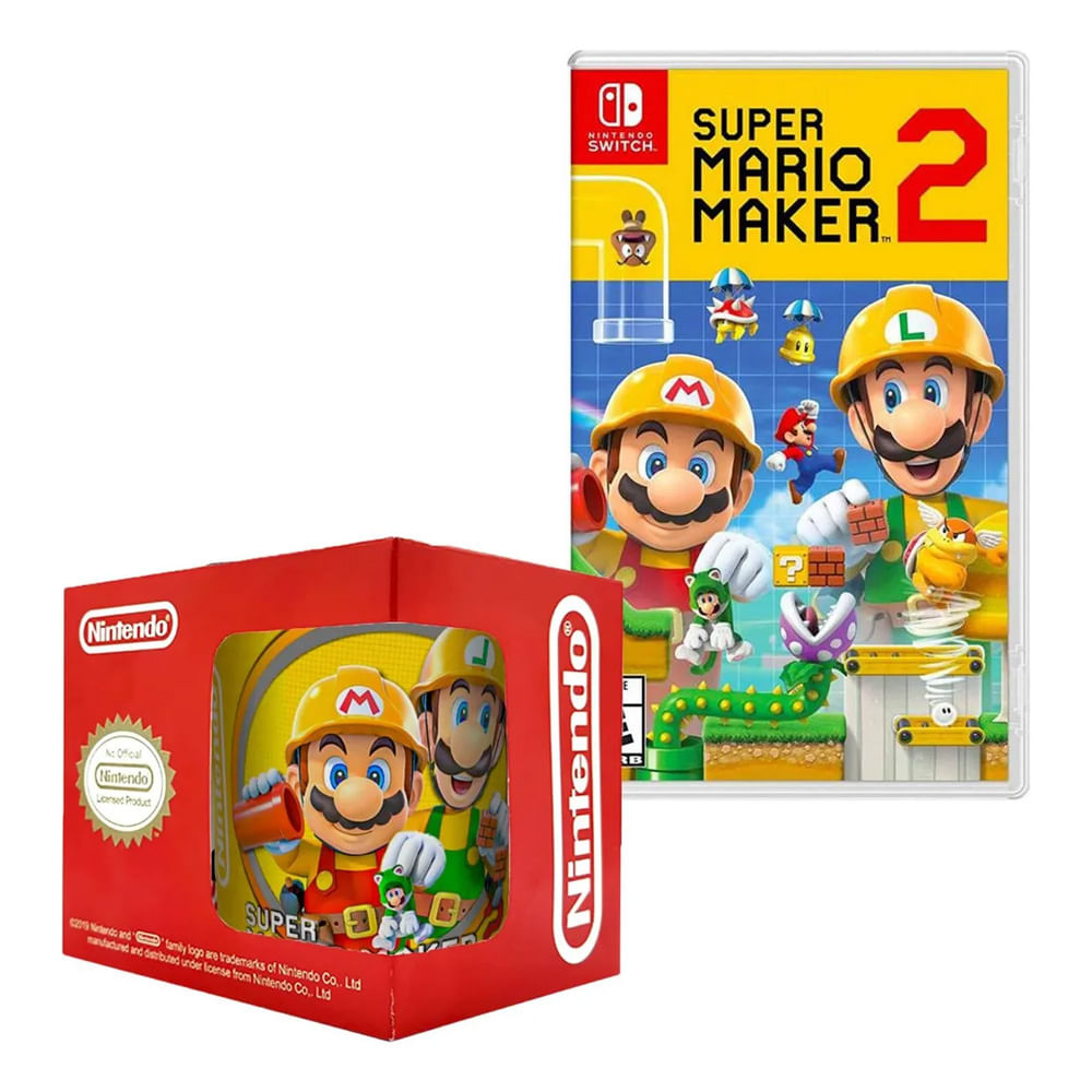 Super Mario Maker 2 + Taza Mod. 3