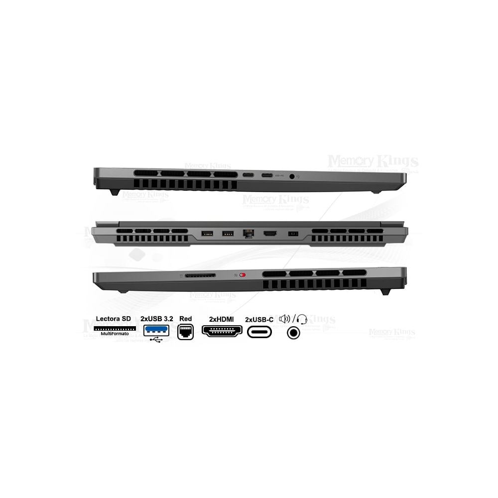 Laptop Para Videojuegos - Lenovo Legion Slim 5 16Ahp9 83Dh0086Lm 40.6Cm (16"") - Wqxga - Amd Ryzen…