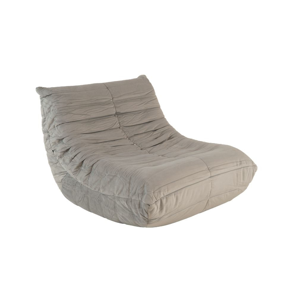 Sofá de Tela Flake Gris Sofá de Tela Flake Gris