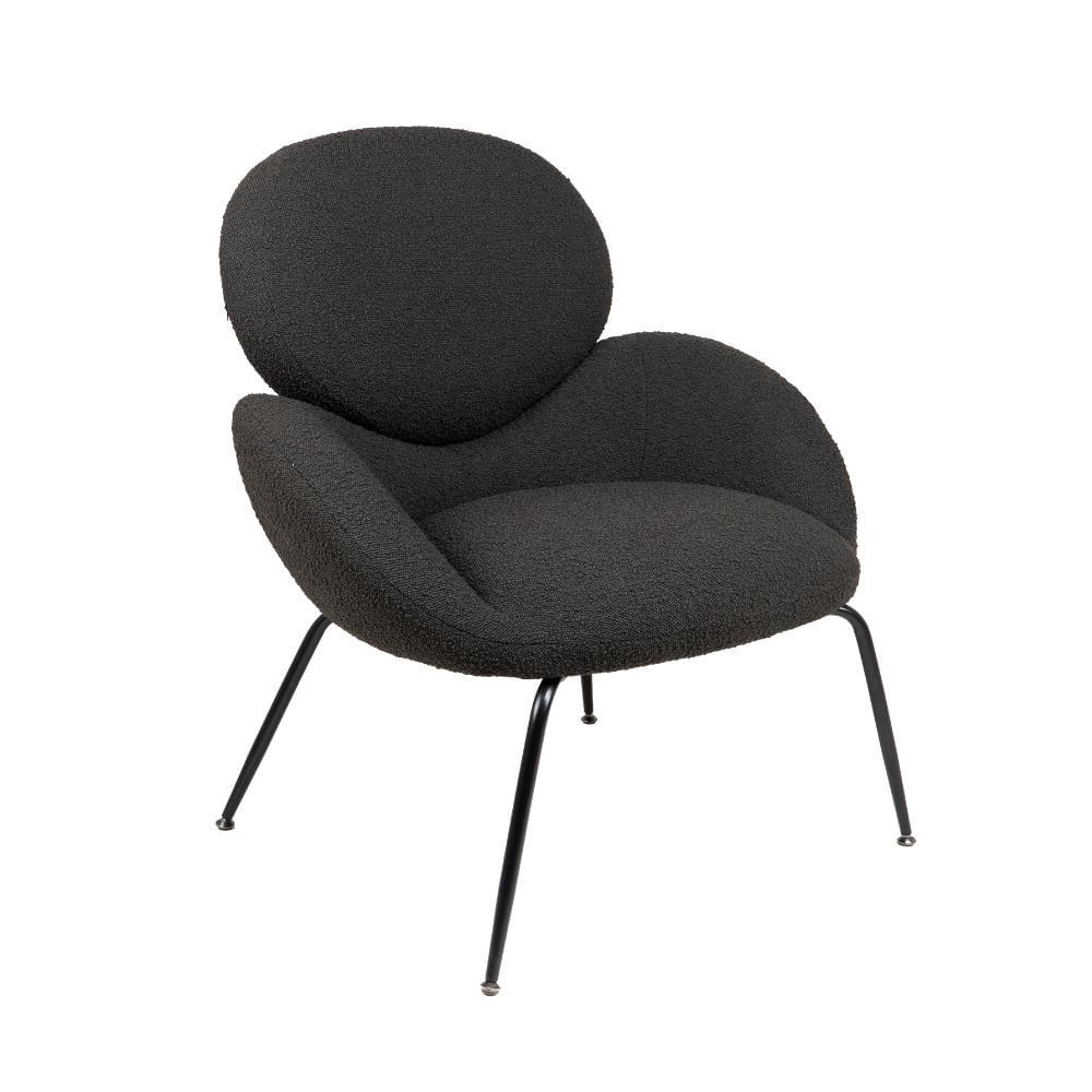 Butaca De Metal Y Tela Maak Gris Oscuro Butaca De Metal Y Tela Maak Oscuro Butaca De Metal Y Tela Maak Gris Oscuro Butaca De Metal Y Tela Maak Oscuro